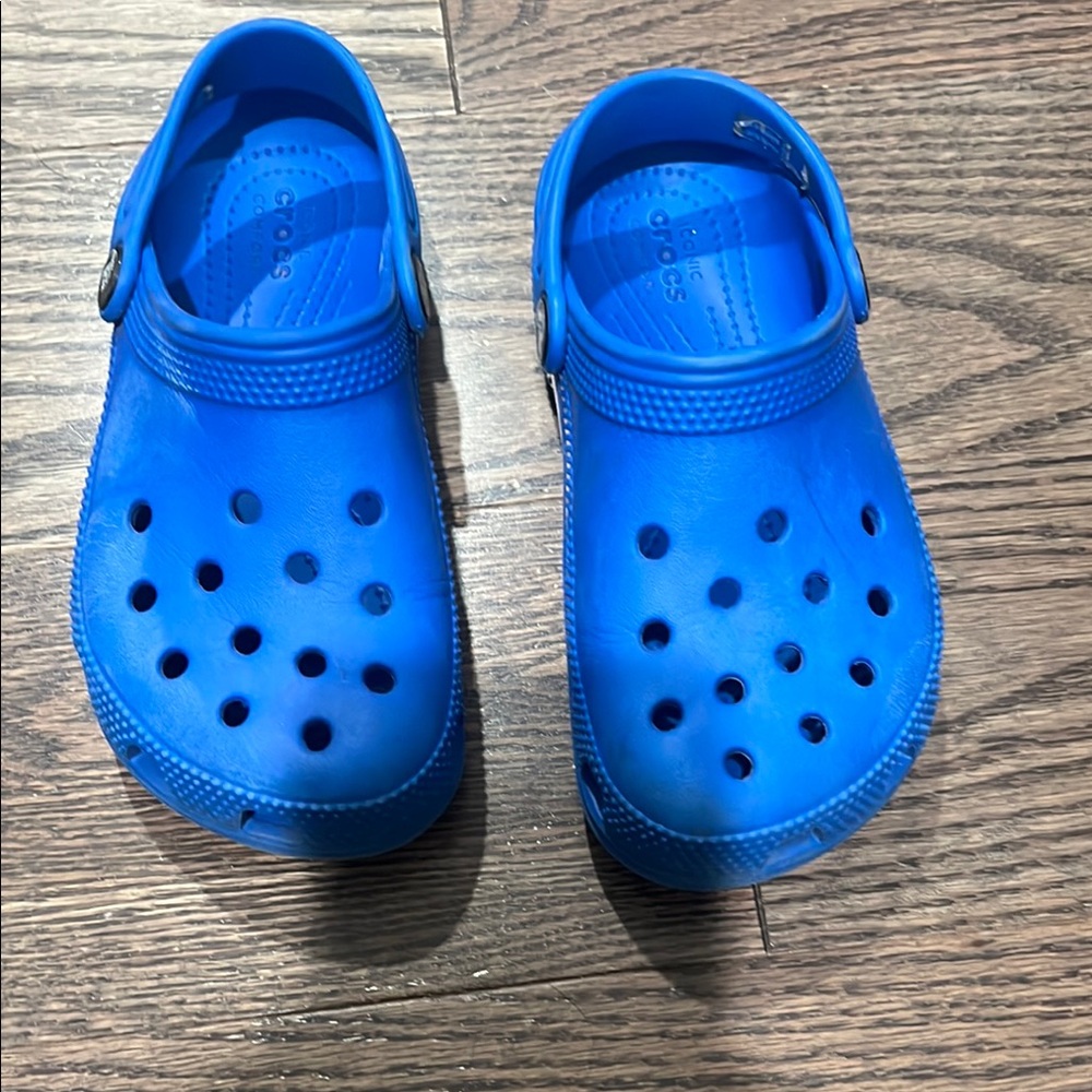 CROCS Blue Sandals with Signature Comfort and Ventilation